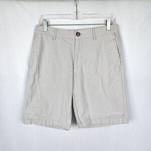 Old Navy | Light Grey Pinstripe Chino Shorts | Men's 29 Slim | NWOT